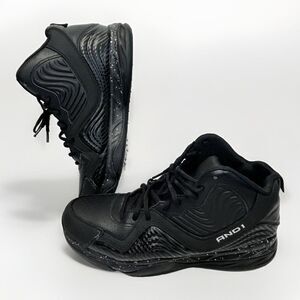 ANDI High Top Basketball Sneakers Black Silver Dot Men Size 11 MNA141ES071